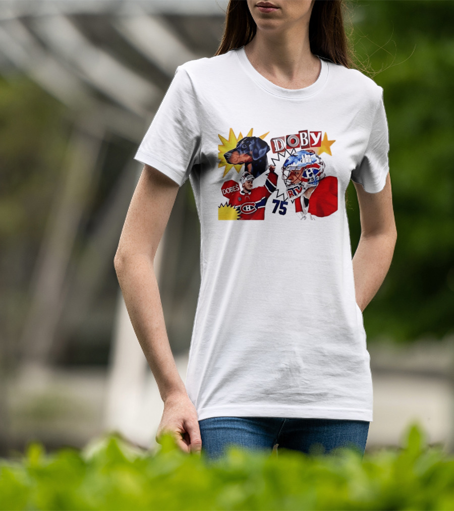 Jakub Dobes Doby Montreal Canadiens 75 T-Shirt