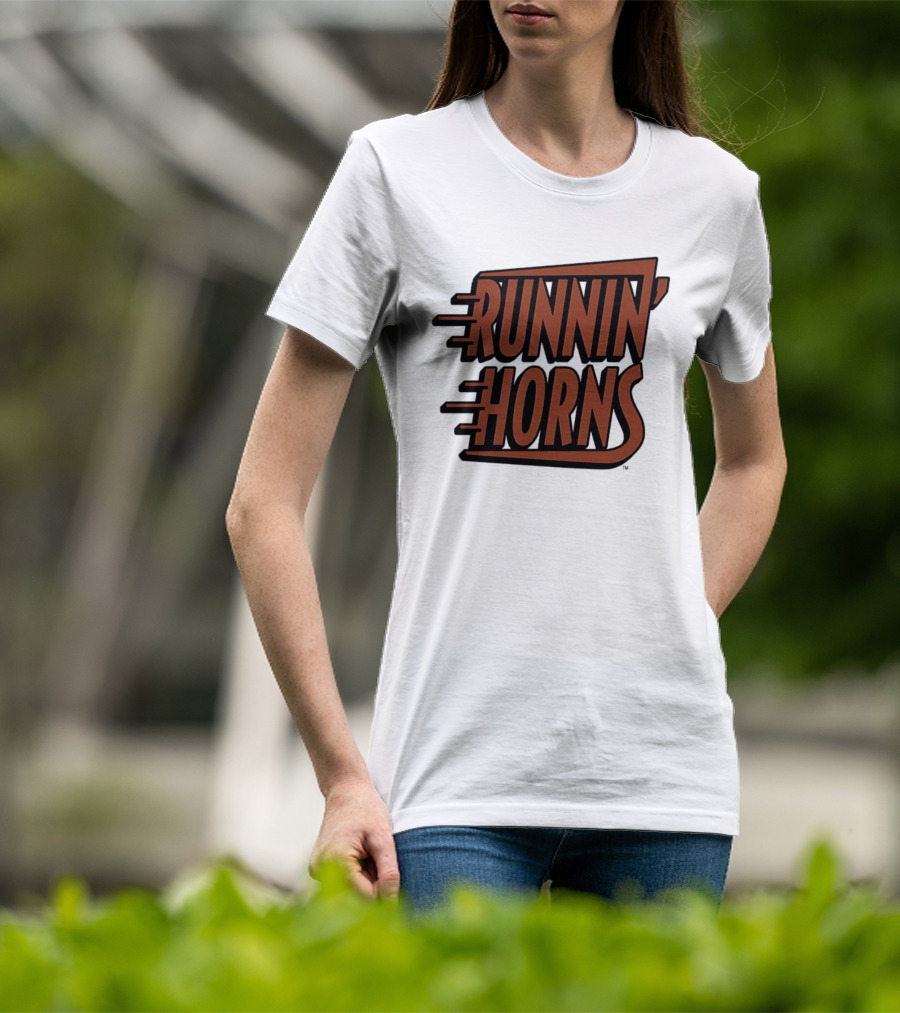 Texas Longhorns Runnin' Horns Basketball 2026 Sports Team Spirit T-Shirt