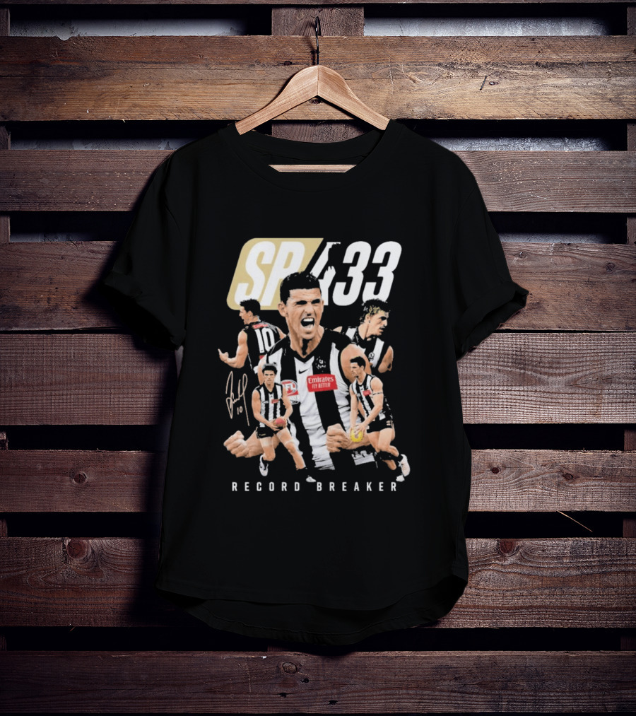 SP433 Record Breaker Emirates Footy Milestone T-Shirt