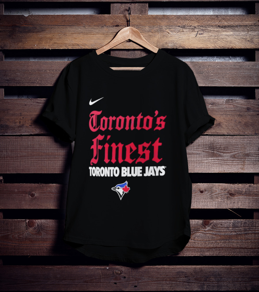 Nike Toronto's Finest Toronto Blue Jays City Connect Handwriting T-Shirt