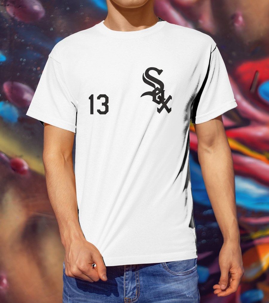 White Sox Ozzie Guillen 13 Jersey 2026 Giveaway T-Shirt