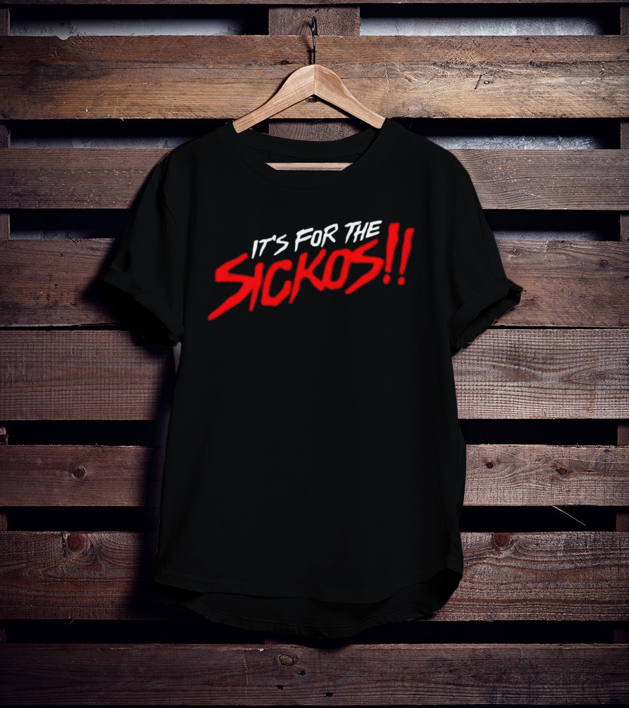 AEW It's For The Sickos Wrestling Fan T-Shirt