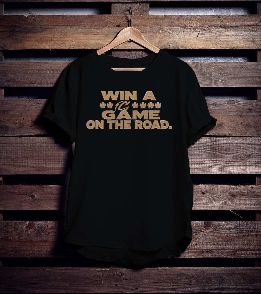 Cleveland Cavaliers Win A Game On The Road Stars T-Shirt