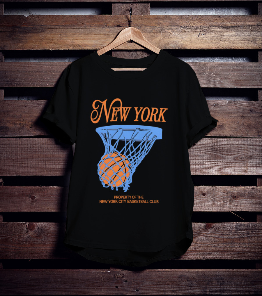 New York Basketball Property Of The New York City Basketball Club T-Shirt