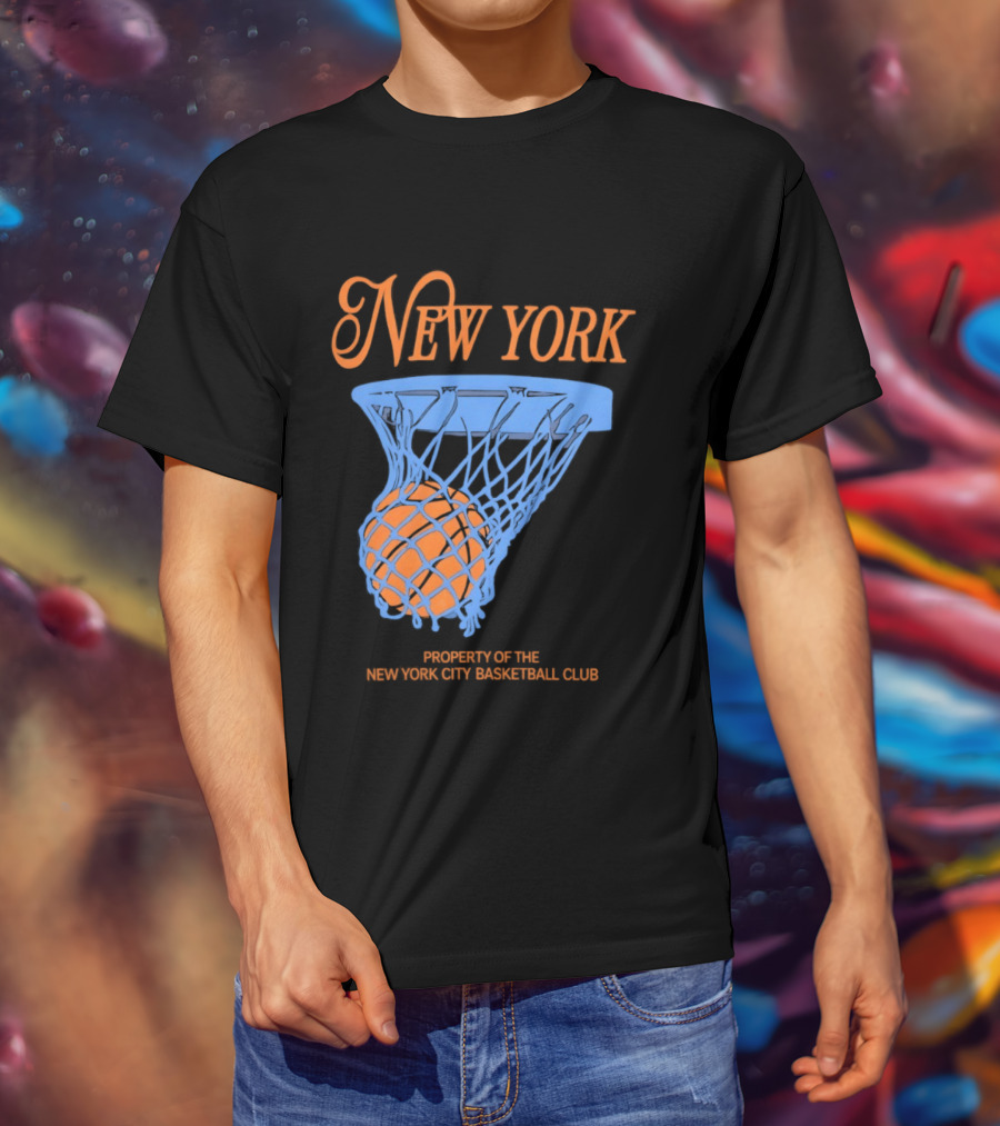 New York Basketball Property Of The New York City Basketball Club T-Shirt