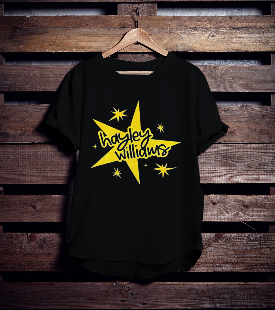 Hayley Williams Golden Starburst Bachelorette Party Star T-Shirt