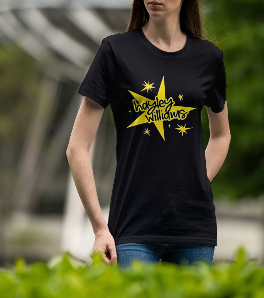 Hayley Williams Golden Starburst Bachelorette Party Star T-Shirt