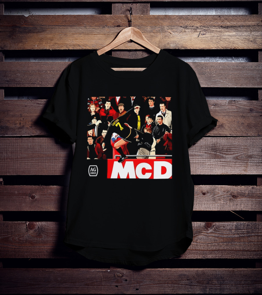 Oh Ah Kung Fu Cantona Kick Crowd Scene MCD T-Shirt