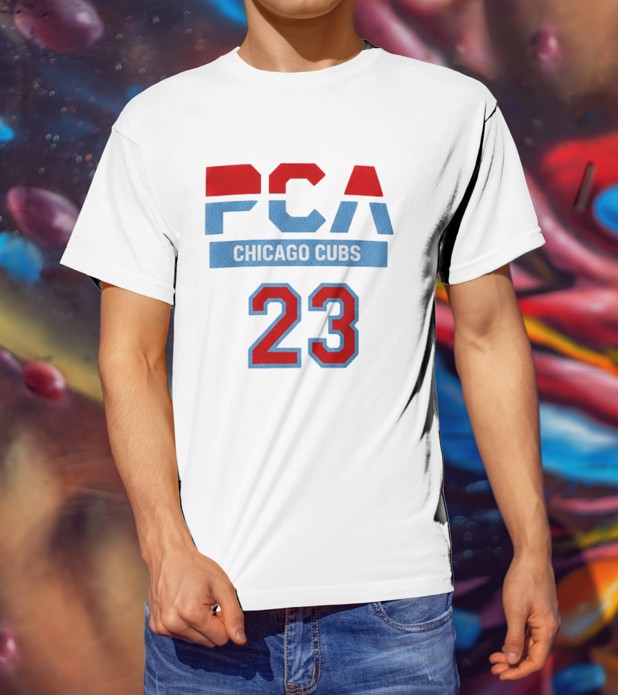 PCA Chicago Cubs 23 Basketball Jersey 2026 Giveaway T-Shirt