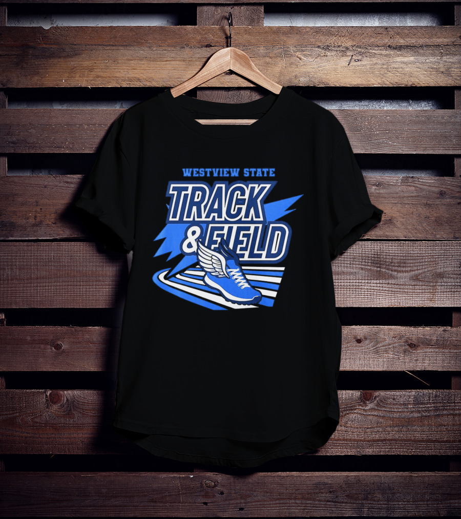 Westview State Track And Field 2026 Winged Shoe T-Shirt