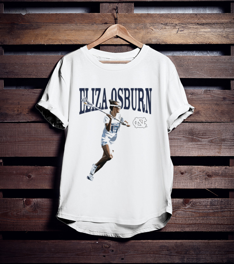 Eliza Osburn North Carolina Lacrosse Tar Heels T-Shirt