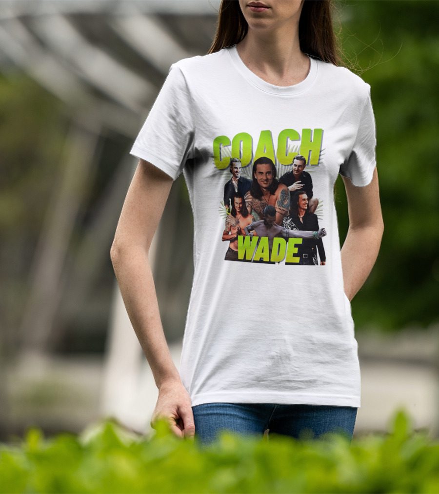 Coach Wade Survivor Tattooed Icon Collage T-Shirt