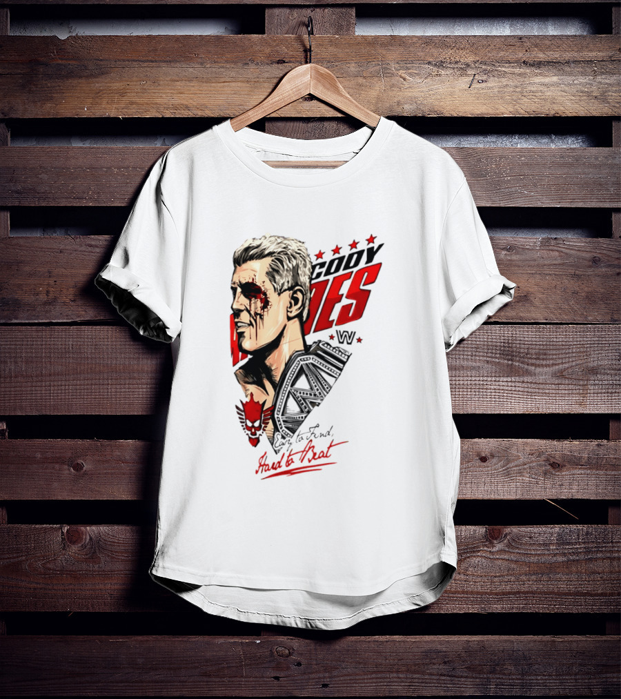 Cody Rhodes WWE Easy To Find Hard To Beat T-Shirt