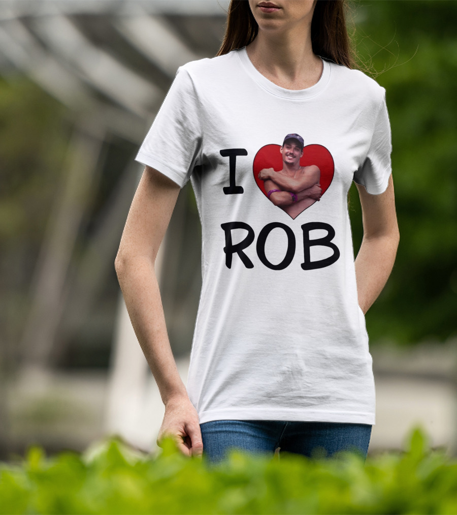 I Heart Rob Boston Rob Mariano Hugging Image T-Shirt