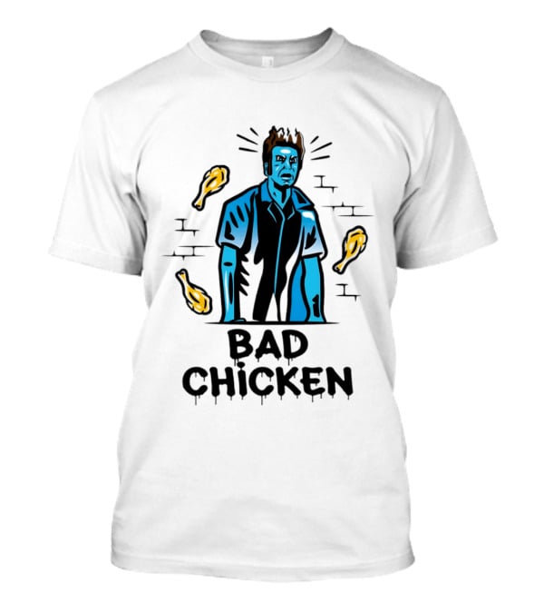 Kramer Bad Chicken Fried Ice Cream Character Bucket T-Shirt