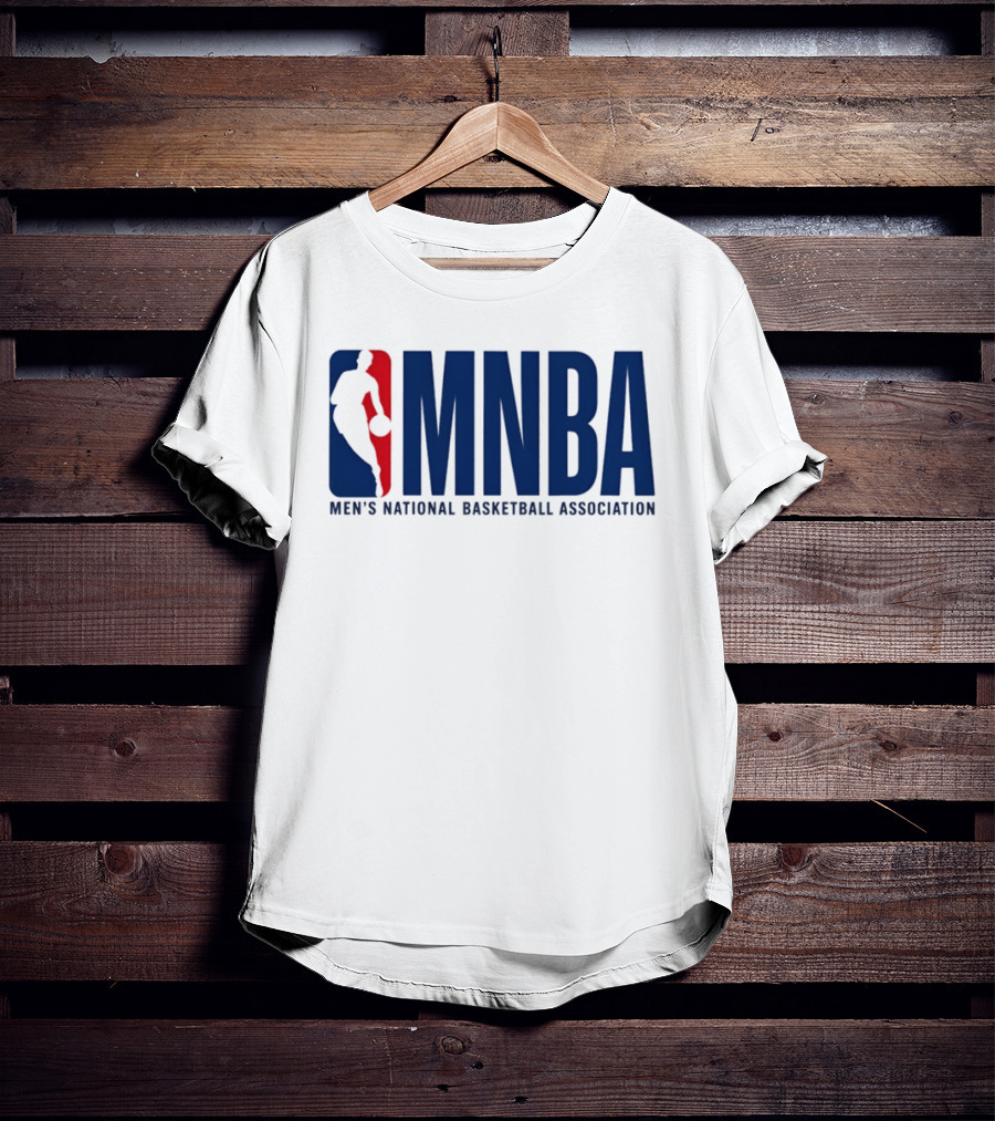 MNBA Men's National Basketball Association Bold Sportswear T-Shirt