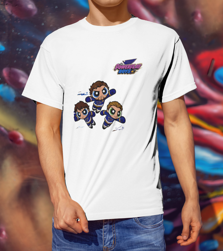 Powerplay Boys St. Louis Blues Thomas Neighbours Broberg T-Shirt