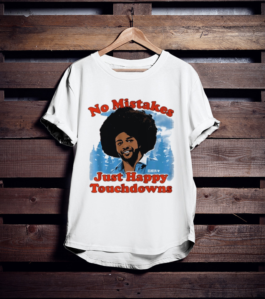 Rome Odunze No Mistakes Just Happy Little Touchdowns NFLPA T-Shirt
