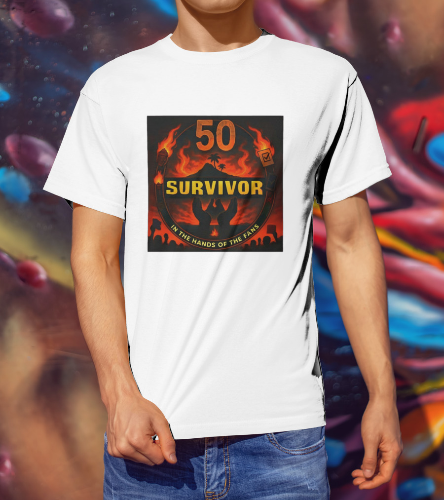 Survivor 50 Season Outwit Outplay Outlast In The Hands Of The Fans T-Shirt