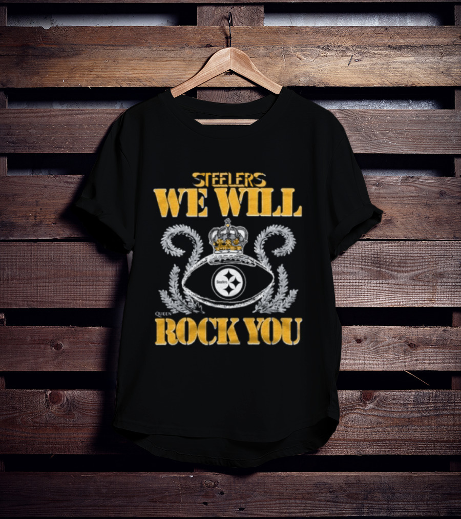 Steelers We Will Rock You 2026 Schedule Queen T-Shirt