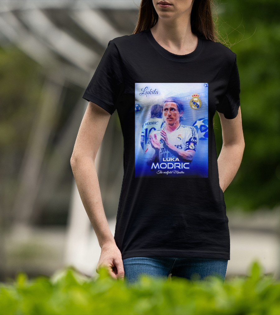 Real Madrid Luka Modric Midfield Maestro Lukita T-Shirt