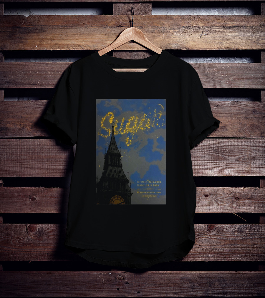 SUGAR Love You Even Still Tour 2026 Bob Mould London O2 Forum Kentish Town T-Shirt