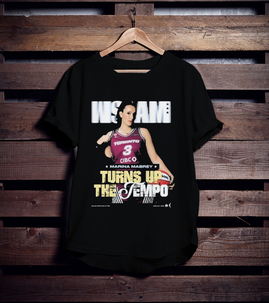 Slam 262 Marina Mabrey Toronto 3 CIBC Turns Up The Tempo T-Shirt