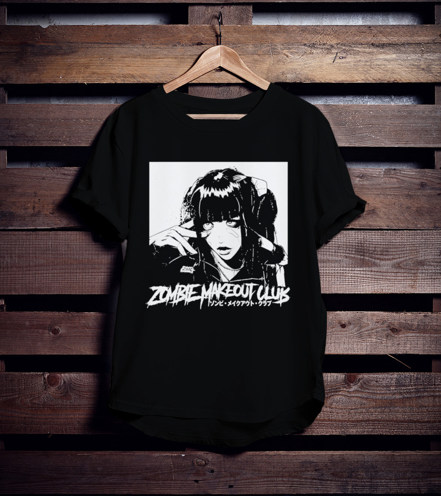 Zombie Makeout Club Manga Style Art Japanese T-Shirt