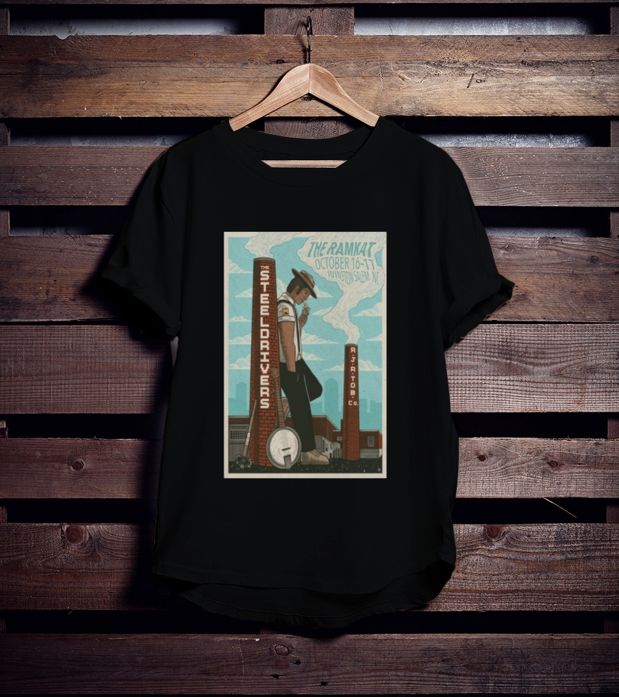 The SteelDrivers Concert The Ramkat Winston Salem October 16 17 2026 T-Shirt
