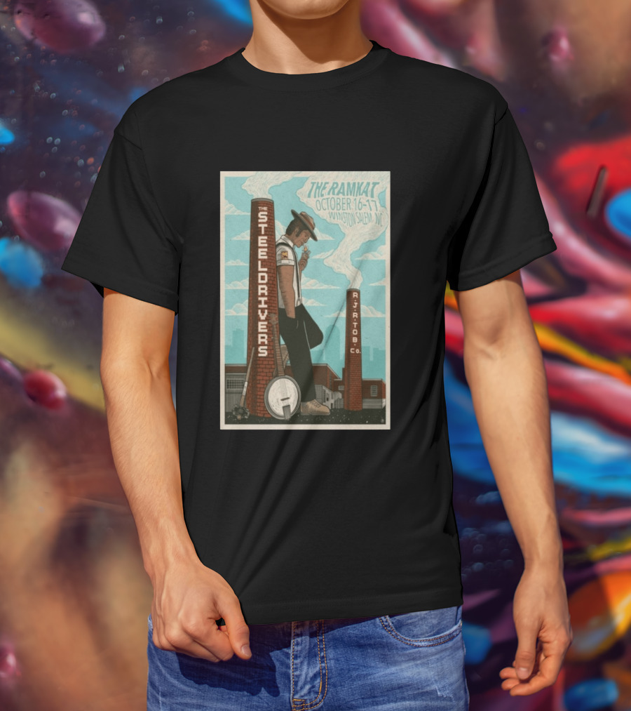 The SteelDrivers Concert The Ramkat Winston Salem October 16 17 2026 T-Shirt