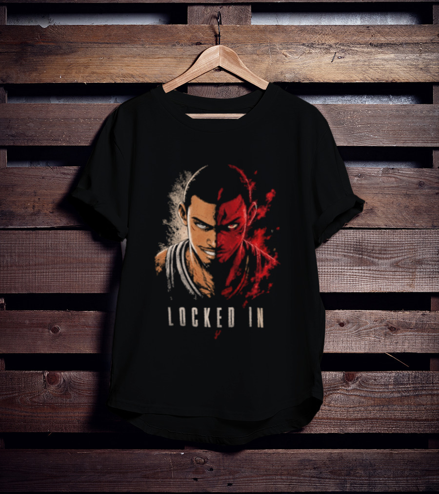 Jujutsu Kaisen San Antonio Spurs Victor Wembanyama Locked T-Shirt