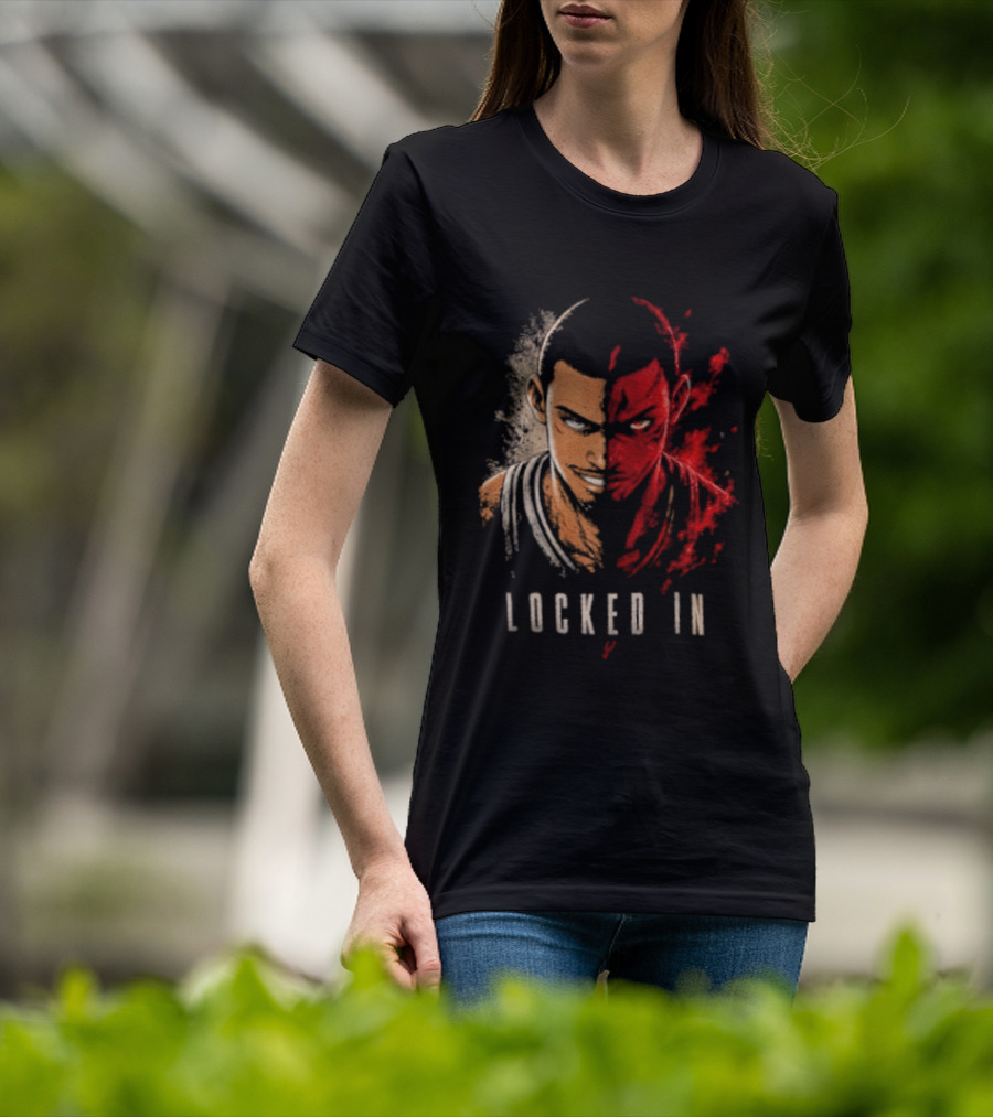 Jujutsu Kaisen San Antonio Spurs Victor Wembanyama Locked T-Shirt