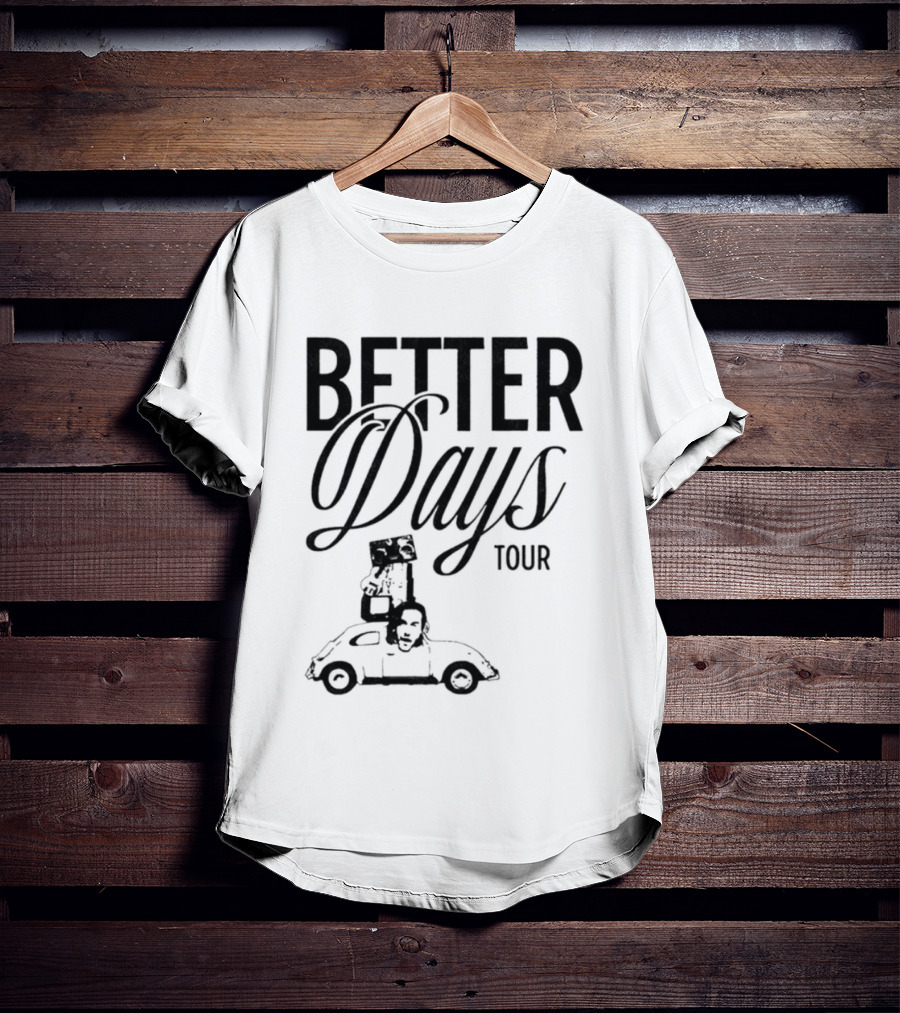 Better Days Tour Vintage Car Graphic Benjamin Ingrosso T-Shirt
