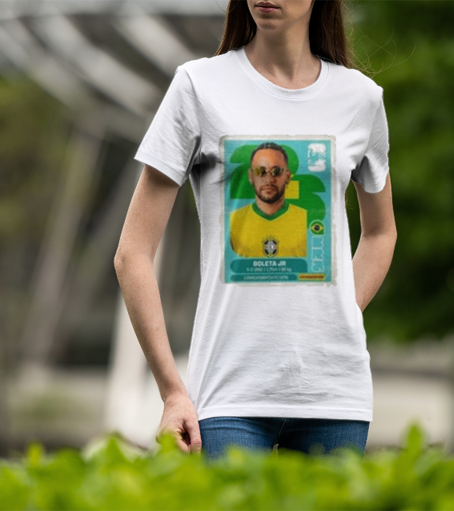 Boleta Jr 2023 Caracas Esporte Público Brasileira T-Shirt