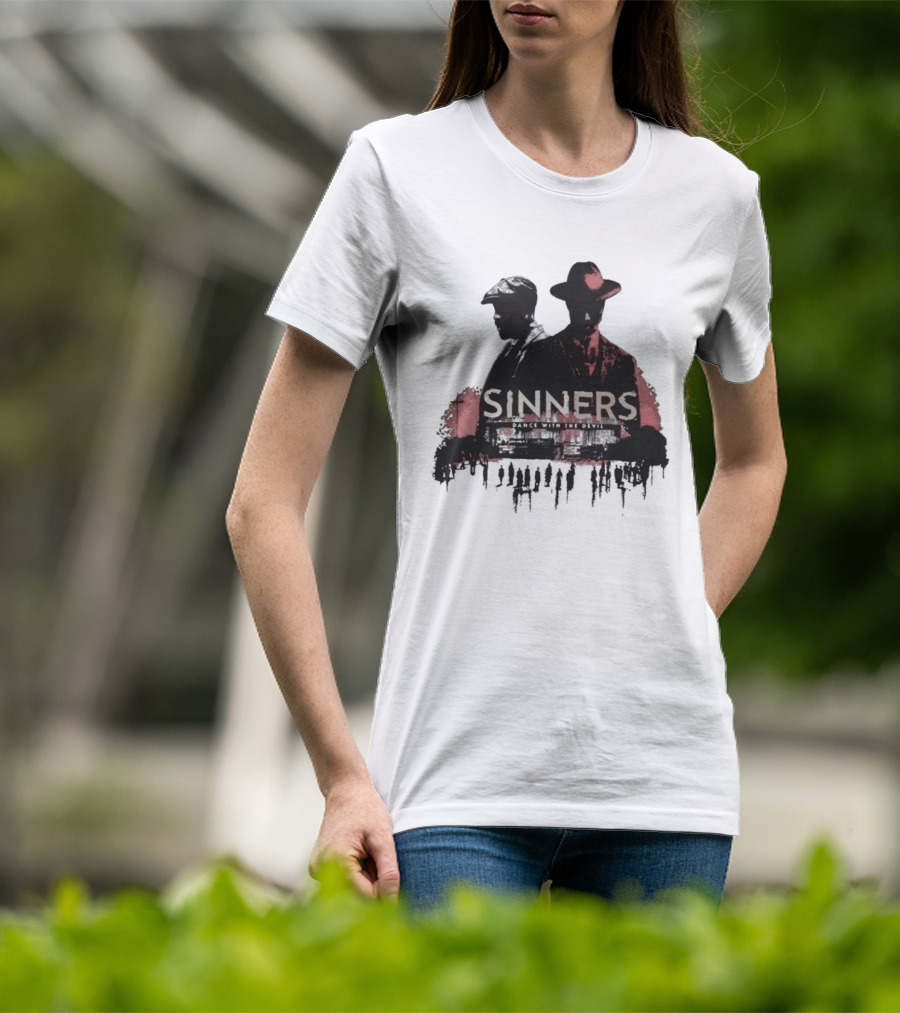 Halloween Horror Nights 2026 Sinners Mysterious Duo In Shadowy Red T-Shirt