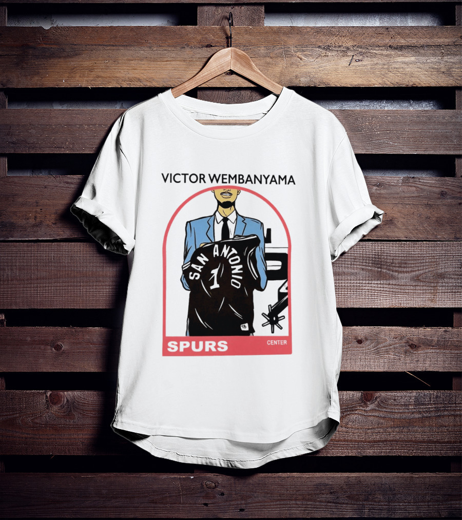 Victor Wembanyama San Antonio Spurs Number 1 T-Shirt