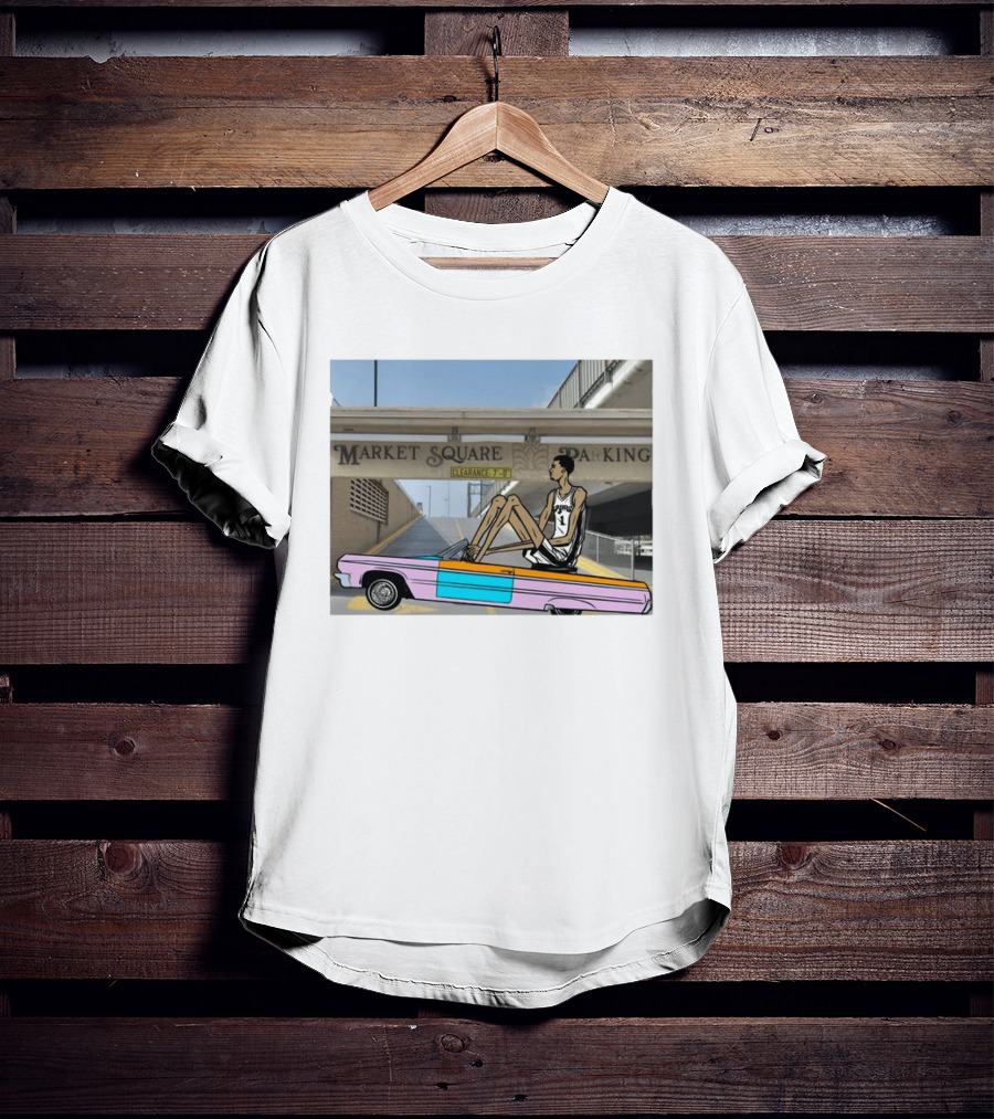 Victor Wembanyama Cruisin' Market Square Spurs 1 T-Shirt