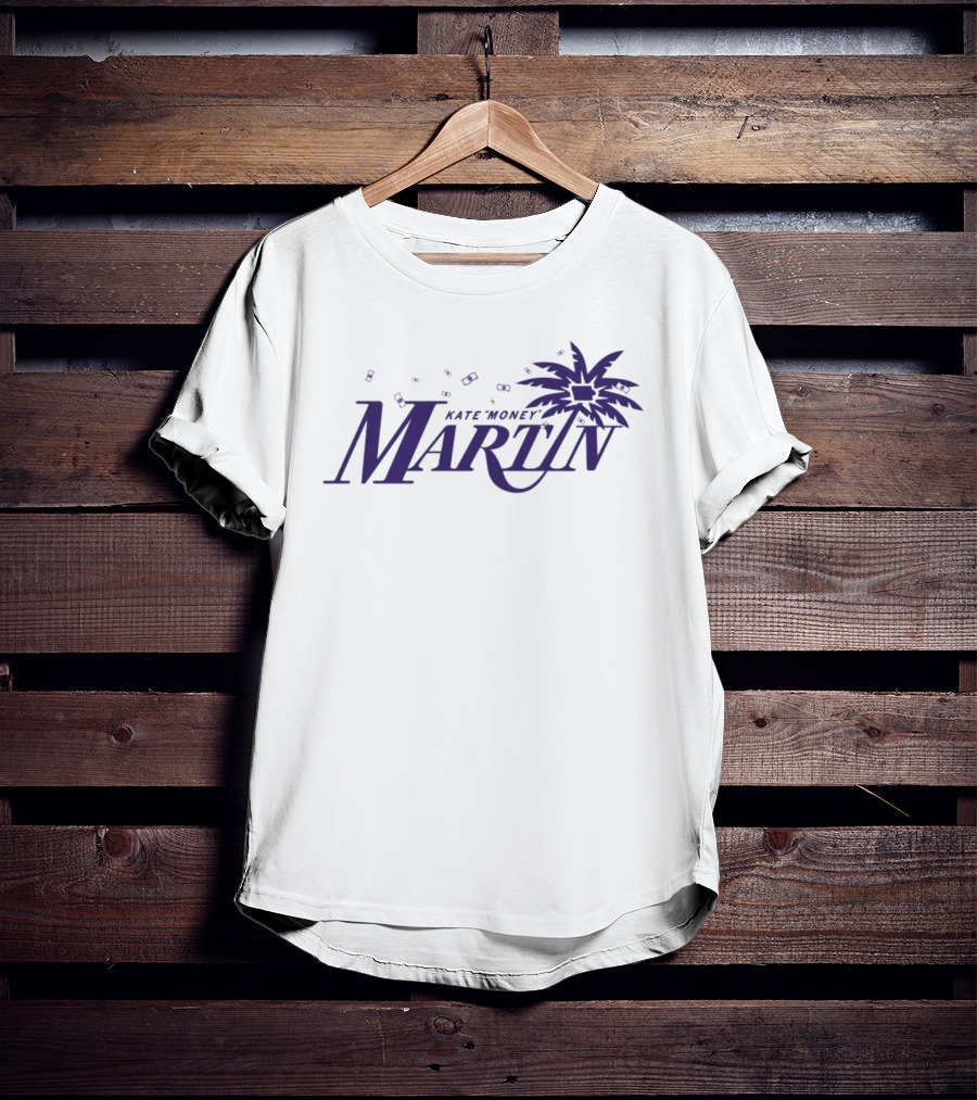 KATE MONEY MARTIN Palm Tree Cash T-Shirt