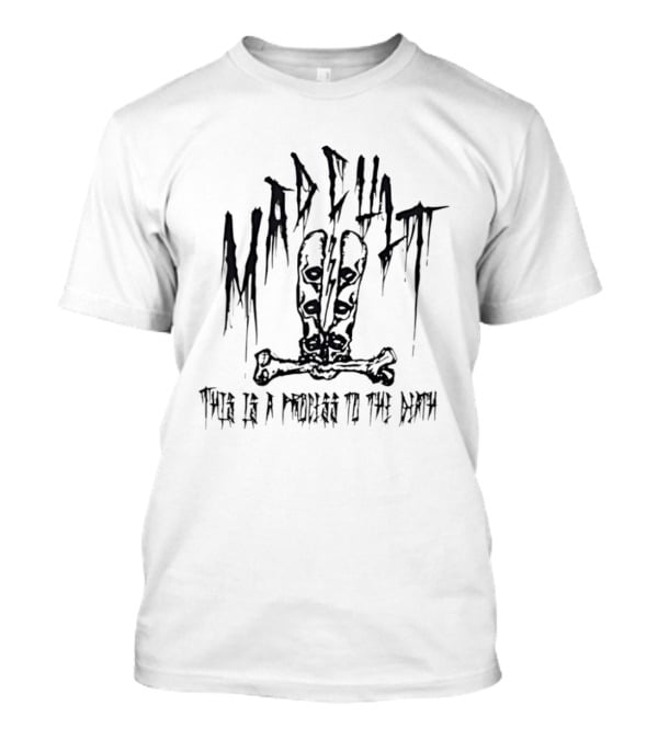 Mad Cult Process To The Death Skulls And Crossbones T-Shirt