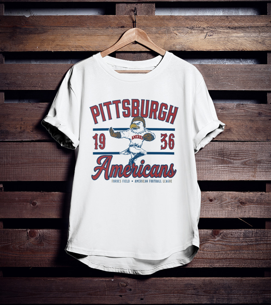 Pittsburgh Americans 1936 Forbes Field American Football League T-Shirt