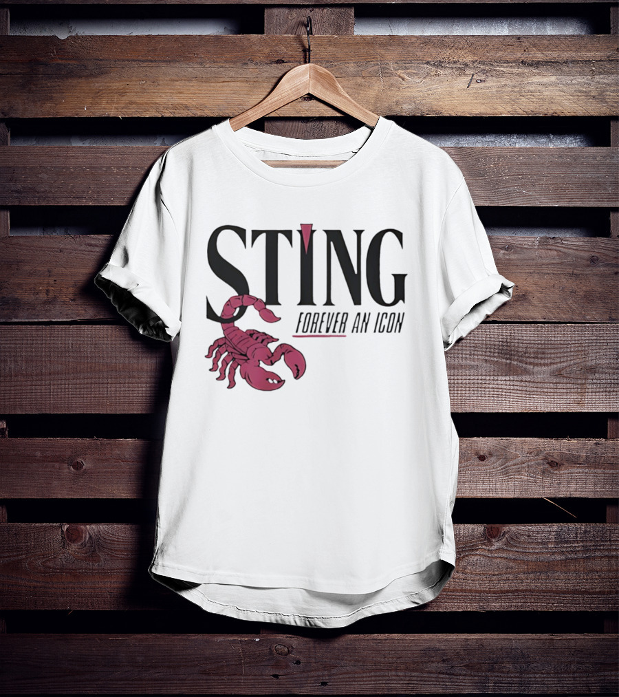 STING Forever An Icon Scorpion T-Shirt