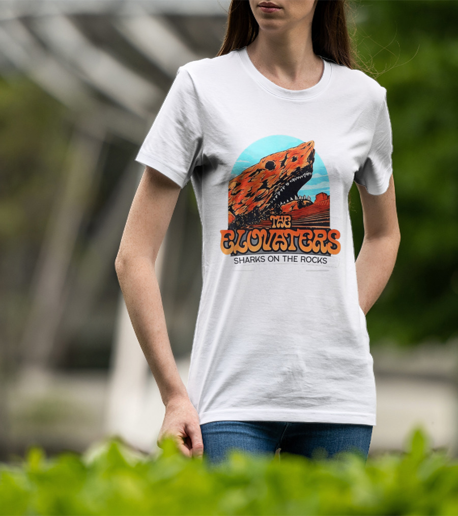 The Elovaters Sharks On The Rocks Red Rocks Amphitheatre Morrison Co May 2026 T-Shirt