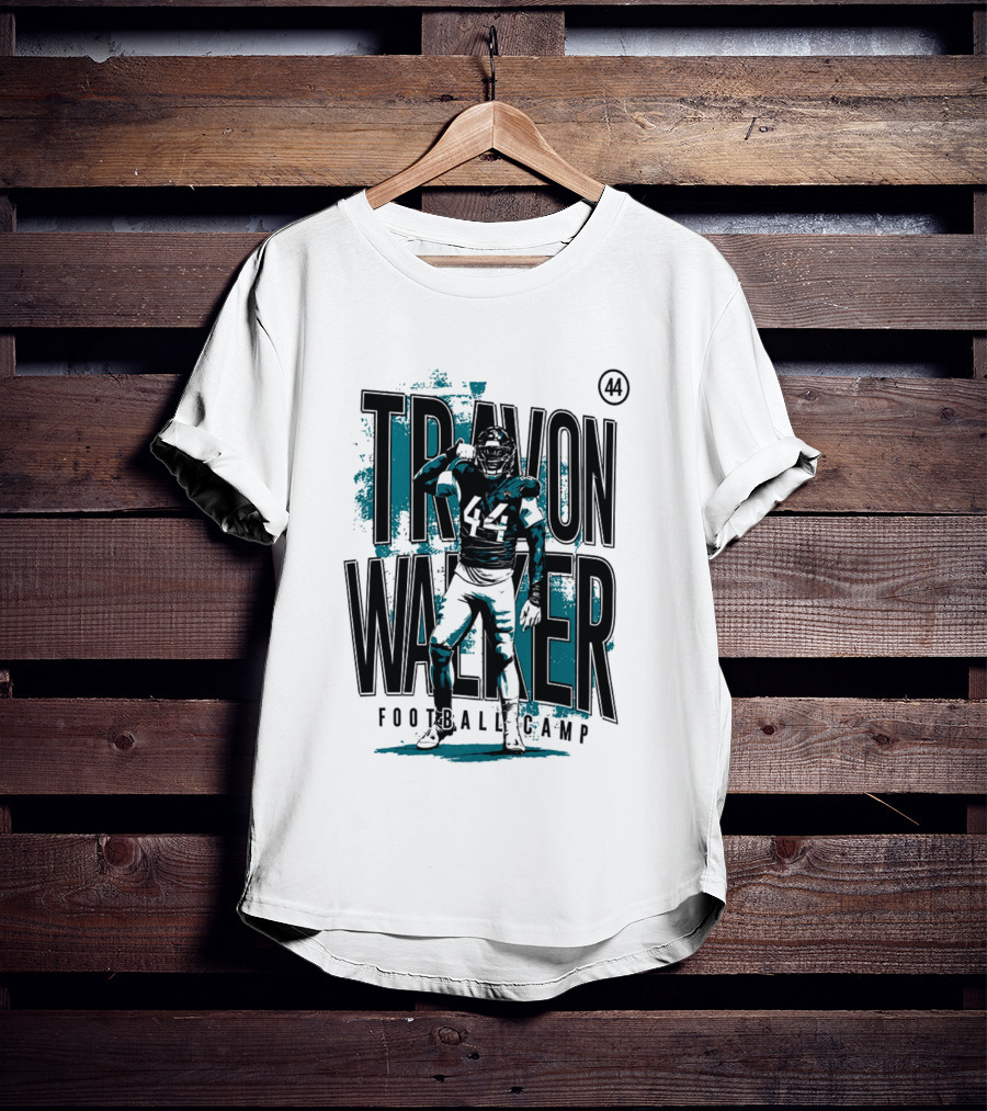 Travon Walker 44 Jacksonville Football Camp T-Shirt