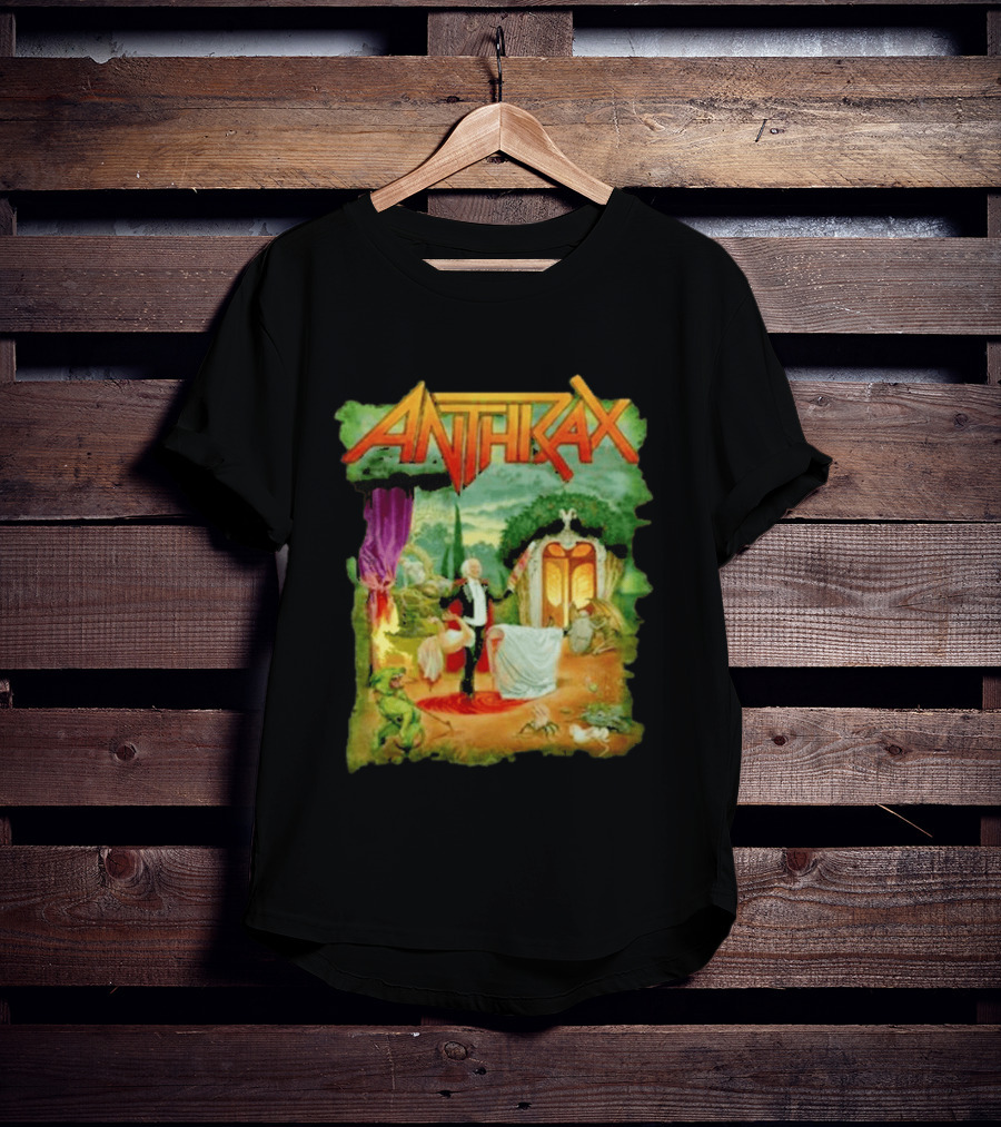 Anthrax Cursum Perficio Theatrical Scene With Creatures T-Shirt