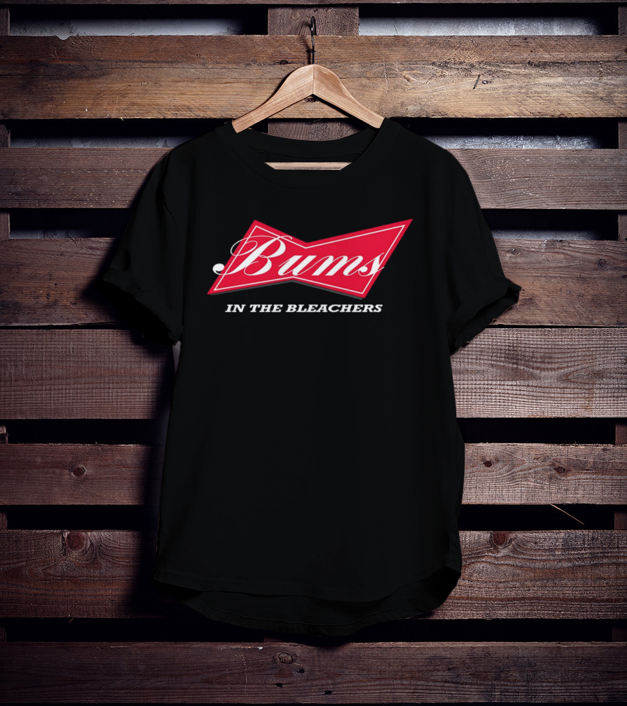 Bums In The Bleachers Retro Beer T-Shirt