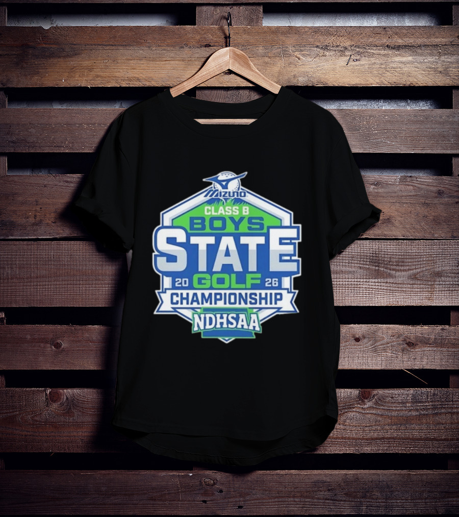 NDHSAA Mizuno Class B Boys State Golf Championship 2026 T-Shirt