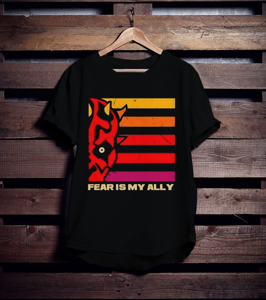 Darth Maul Fear Is My Ally Star Wars T-Shirt