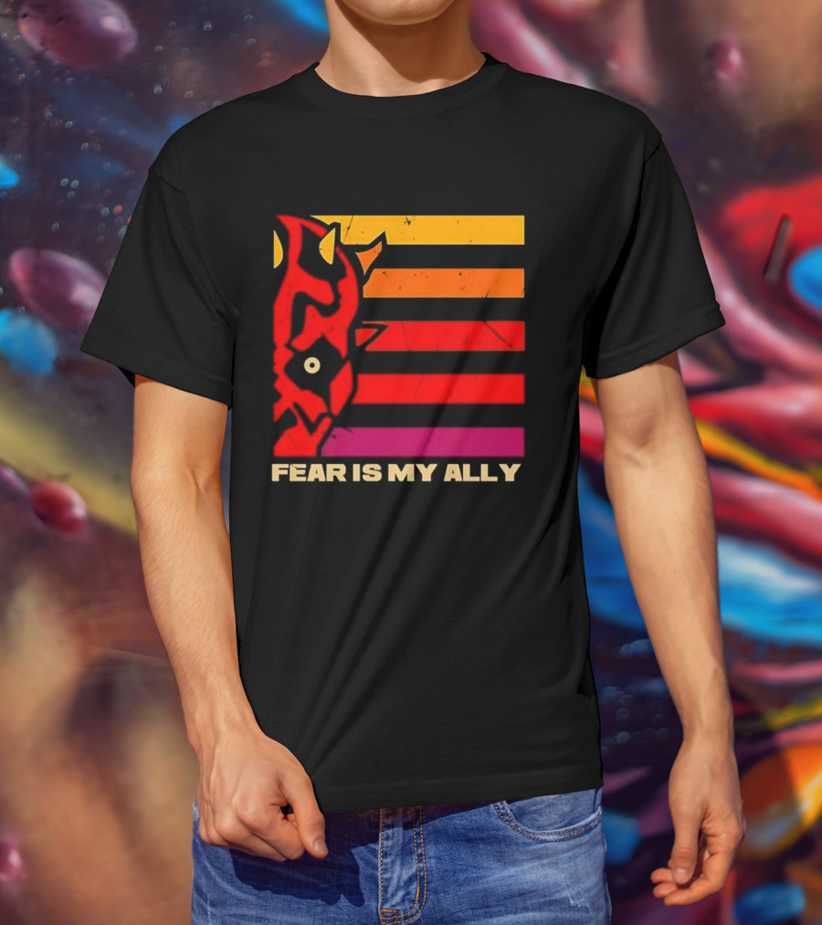 Darth Maul Fear Is My Ally Star Wars T-Shirt