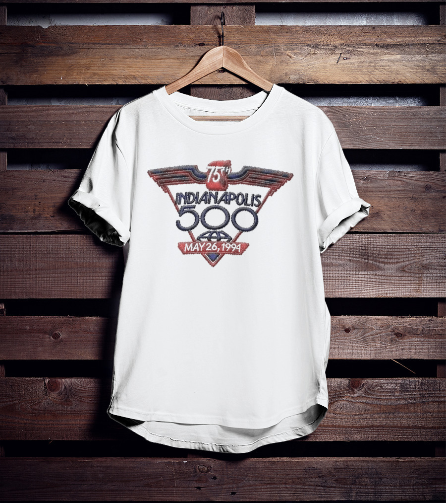 Indianapolis 500 75th Anniversary May 26 1991 T-Shirt