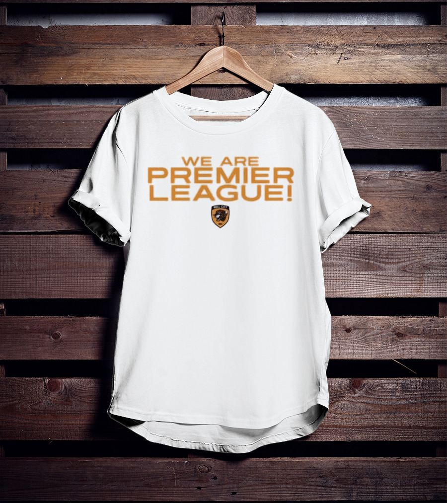 Hull City AFC We Are Premier League Iconic Celebration T-Shirt